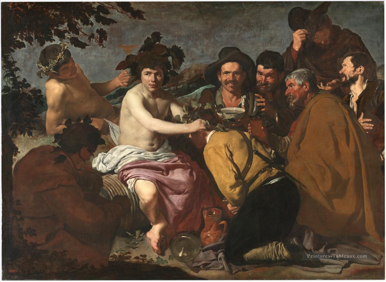 Los Borrachos The Triumph of Bacchus Diego Velázquez Peintures à l'huile